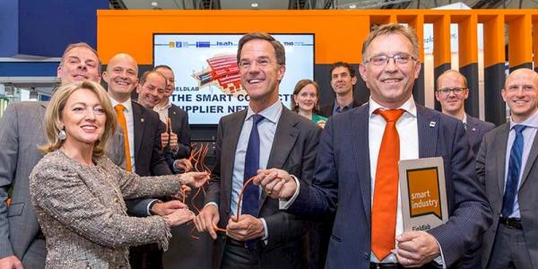 Premier Rutte opent fieldlab 'The Smart Connected Supplier Network'