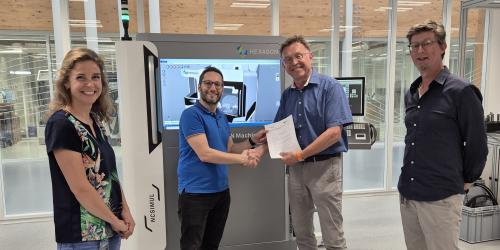 Partnerschap Hexagon en Factory of the Future Experience Center officieel van start