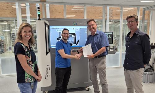 Partnerschap Hexagon en Factory of the Future Experience Center officieel van start