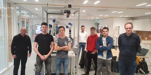 Innovatie in 3D bin-picking in Factory of the Future Experience Center