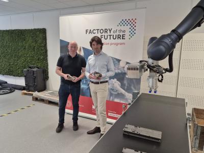 SCHUNK en Affix werken samen in het kader van AI-MATTERS