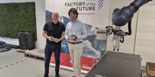 SCHUNK en Affix werken samen in het kader van AI-MATTERS