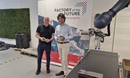 SCHUNK en Affix werken samen in het kader van AI-MATTERS