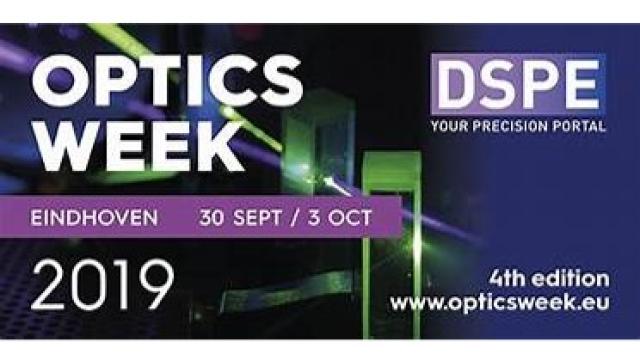 DSPE Optics Week 30 september - 3 oktober 2019