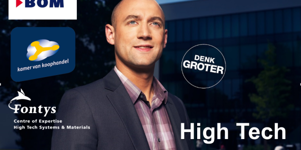Gewijzigde locatie high tech inspiratiesessie Fontys 20 april 2017