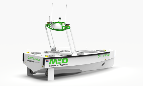 Martens en Van Oord investeert in duurzame toekomst met aanschaf van een autonoom onbemand peilvaartuig (USV) van Demcon unmanned systems
