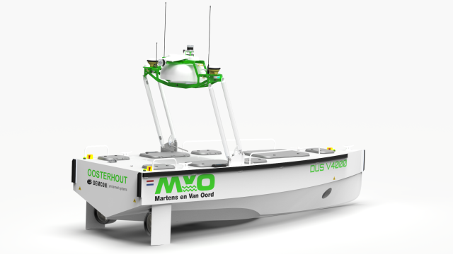 Martens en Van Oord invests in a sustainable future with the purchase of an autonomous unmanned survey vessel (USV) from Demcon unmanned systems