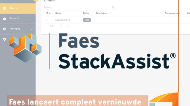 Faes lanceert compleet vernieuwde slimme stapelsoftware StackAssist®