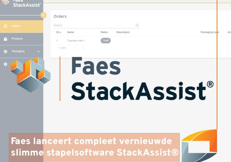 Faes launches completely redesigned smart stacking software StackAssist®