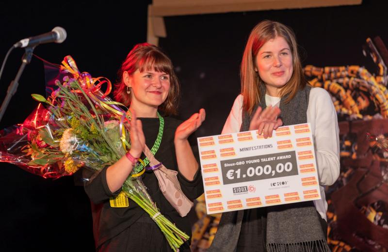 Stute en Trinkwalder winnen de Sioux-GBO Young Talent Award op Manifestations 2019