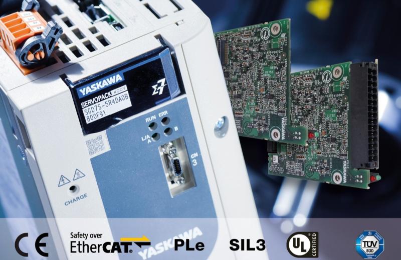 Yaskawa voegt een extra veiligheidskaart toe aan zijn Sigma-7 servosystemen