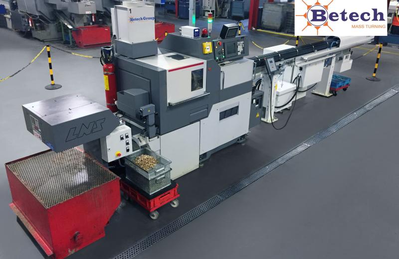 Uitbreiding machinepark Betech met snelste CNC gestuurde draaiautomaat