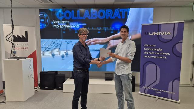 Univia sluit zich aan als partner van het Factory of the Future Experience Center