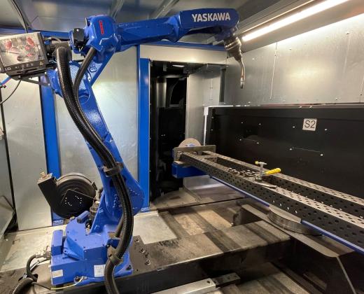 Yaskawa Robot lascel vormt het complete plaatje voor Vanhoucke Machine Engineering