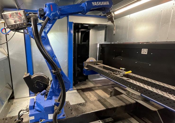 Yaskawa Robot lascel vormt het complete plaatje voor Vanhoucke Machine Engineering
