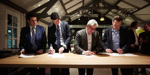 Ondertekening overeenkomst Atrium Brainport Industries Campus